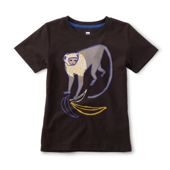 Tea Collection Monkey & Bananas Graphic Tee, 6 - Picture 1 of 6